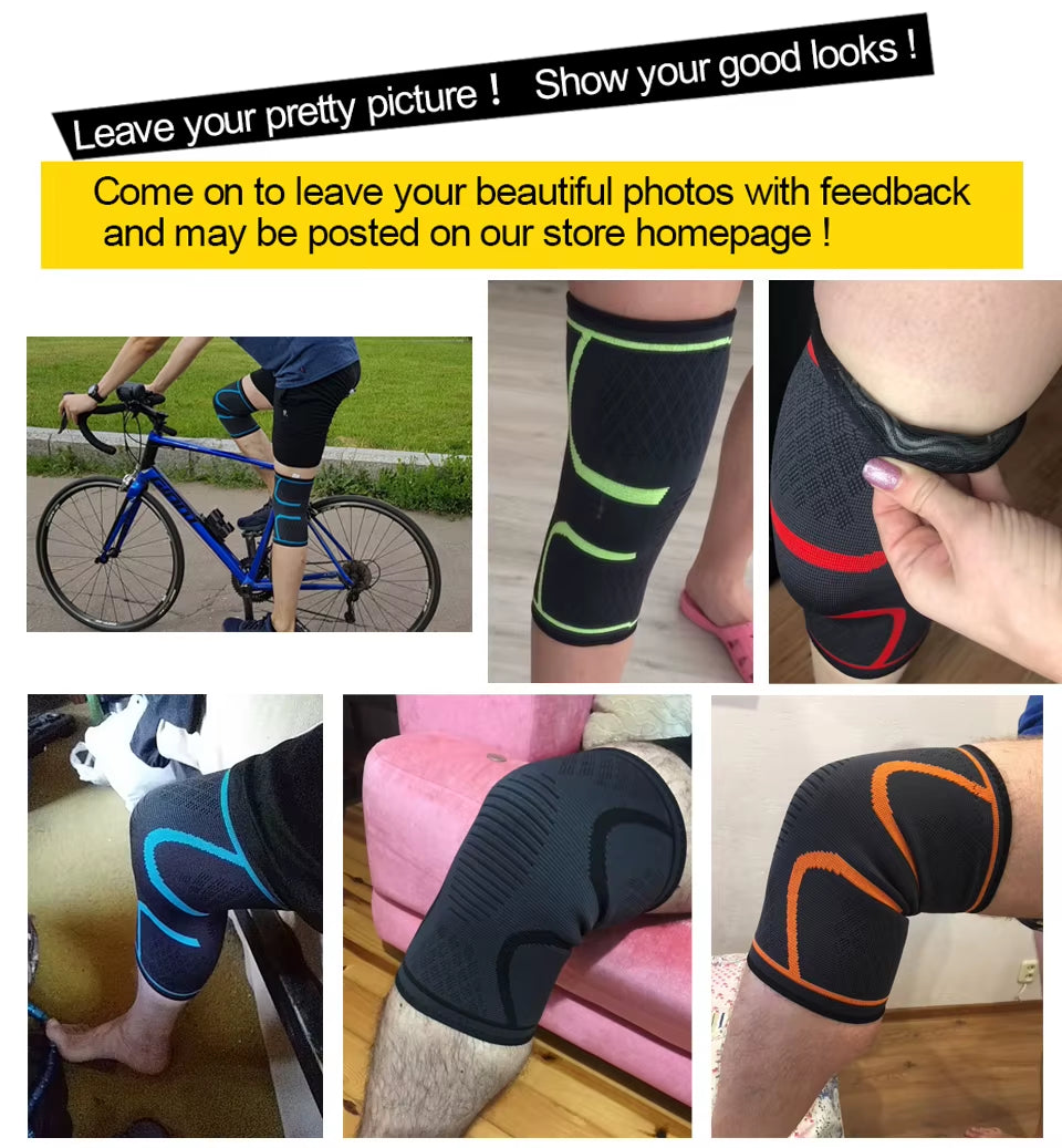 1PCS Compression Knee Brace for Women Running Knee Pain, Knee Support Compression Sleeve, Workout Sports Knee Brace