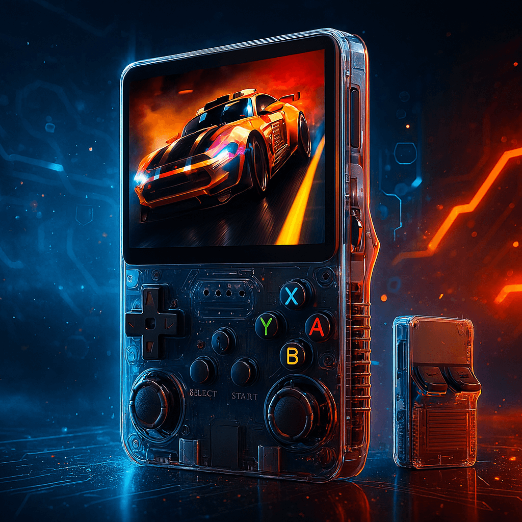 R36S Retro Handheld Game Console โ 10,000 Classic Games to Relive Your Childhood โญ