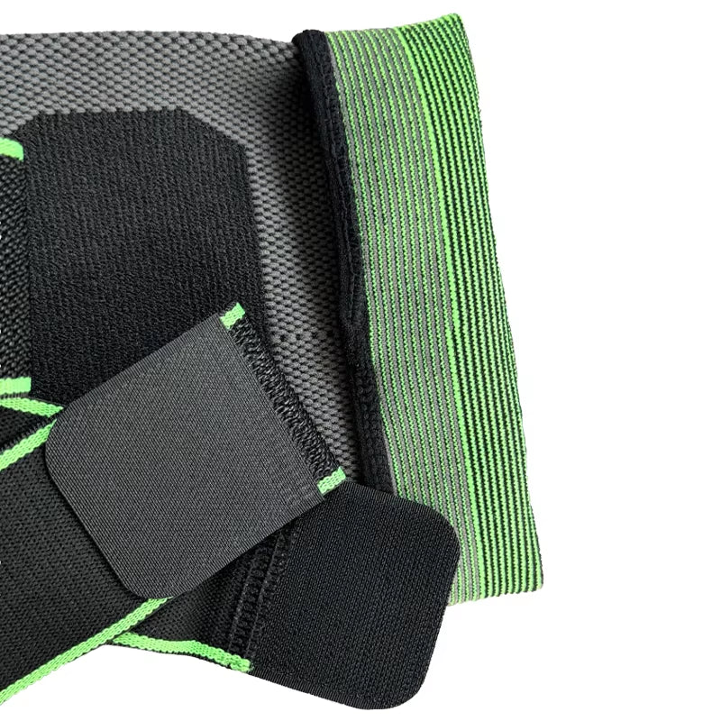 Knitted Compression Knee Braces Breathable Bandage for Knee Pain Basketball Sports Knee Sleeves Supports with Adjustable Straps