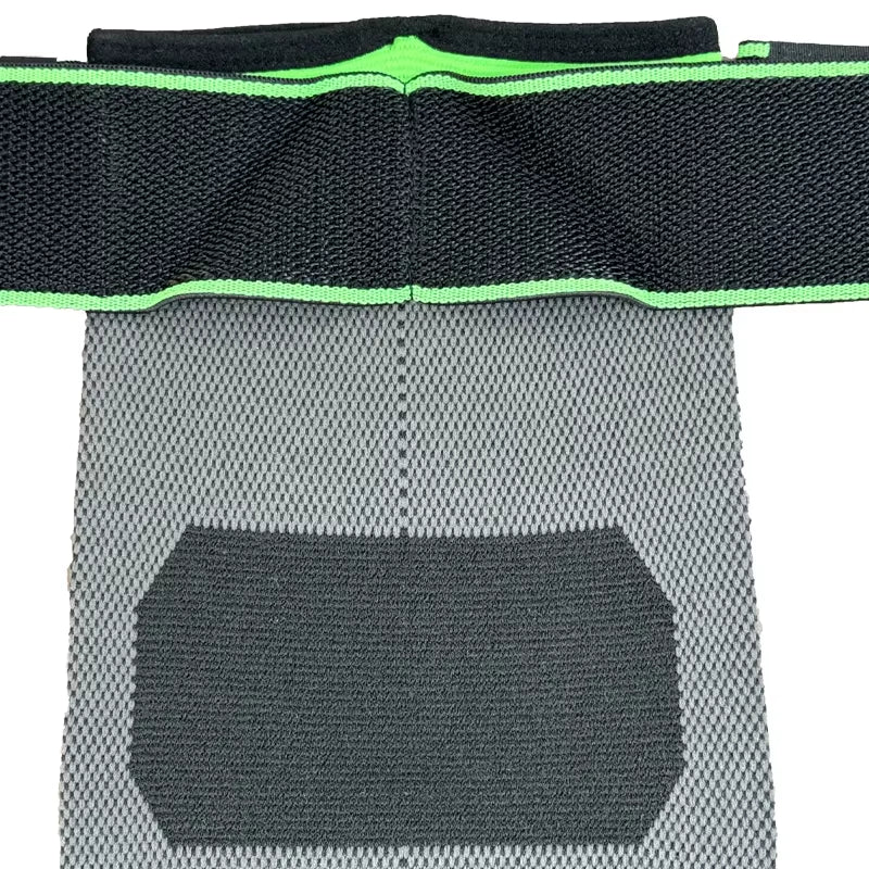 Knitted Compression Knee Braces Breathable Bandage for Knee Pain Basketball Sports Knee Sleeves Supports with Adjustable Straps