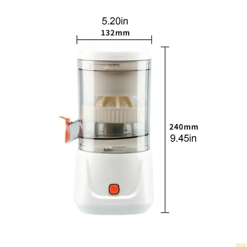 A0NC Portable Electric Juicing Machine Rechargeable USB Lemons Press Juicing Cups Juices Maker Perfect for Freshness Juices