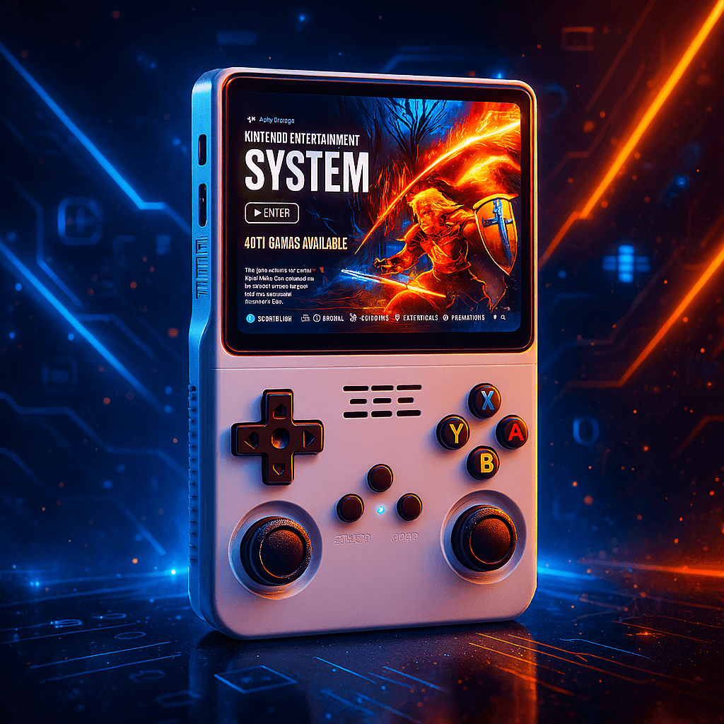 R36S Retro Handheld Game Console – 10,000 Classic Games to Relive Your Childhood ⭐