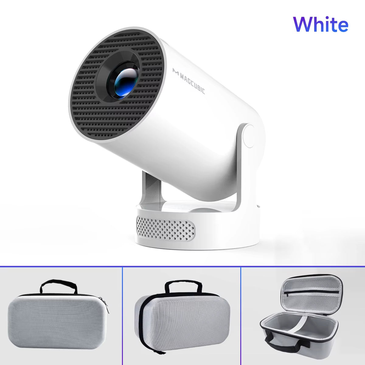 4K Wifi6 HY300 Pro Projector Android 11 260 ANSI Dual WIFI Allwinner H713 BT5.0 720P Home Cinema Outdoor Portable