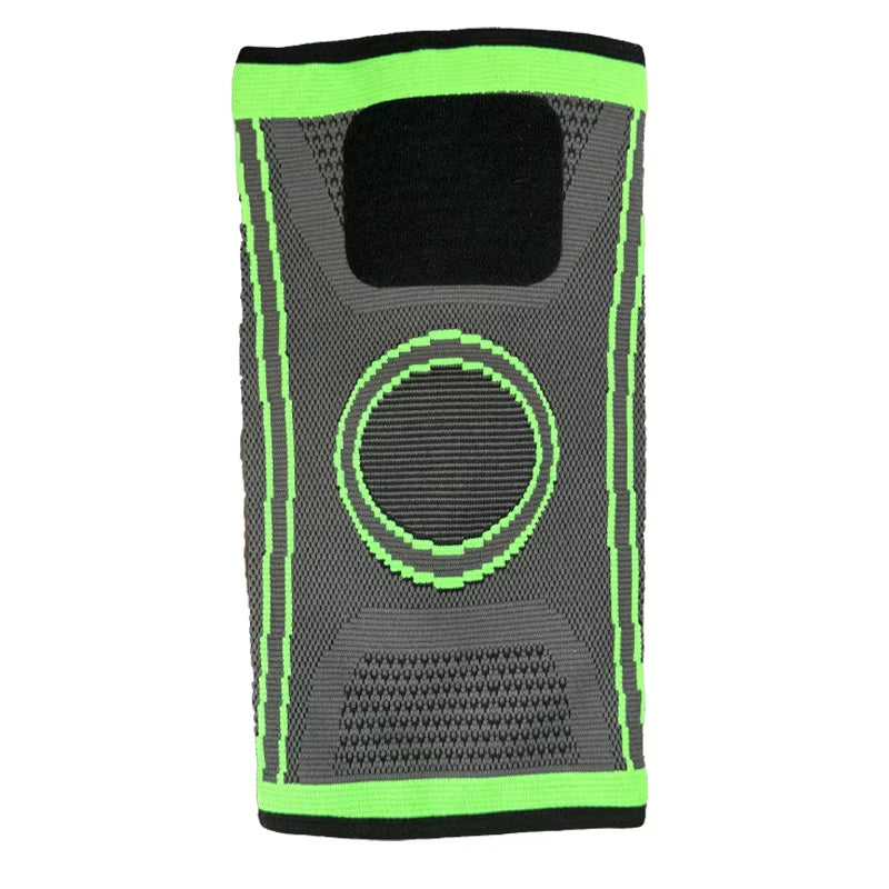 Knitted Compression Knee Braces Breathable Bandage for Knee Pain Basketball Sports Knee Sleeves Supports with Adjustable Straps